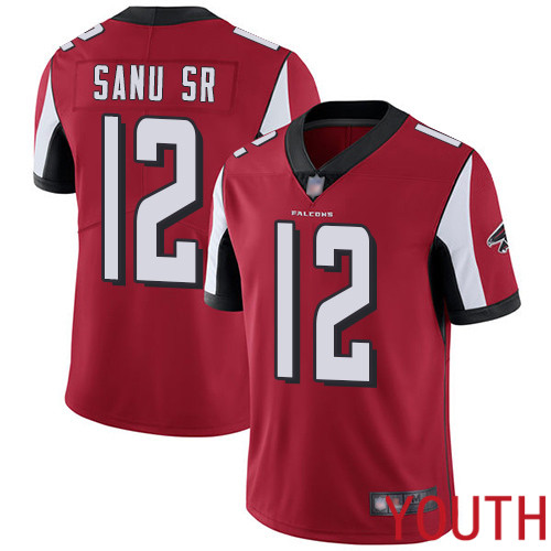 Atlanta Falcons Limited Red Youth Mohamed Sanu Home Jersey NFL Football 12 Vapor Untouchable